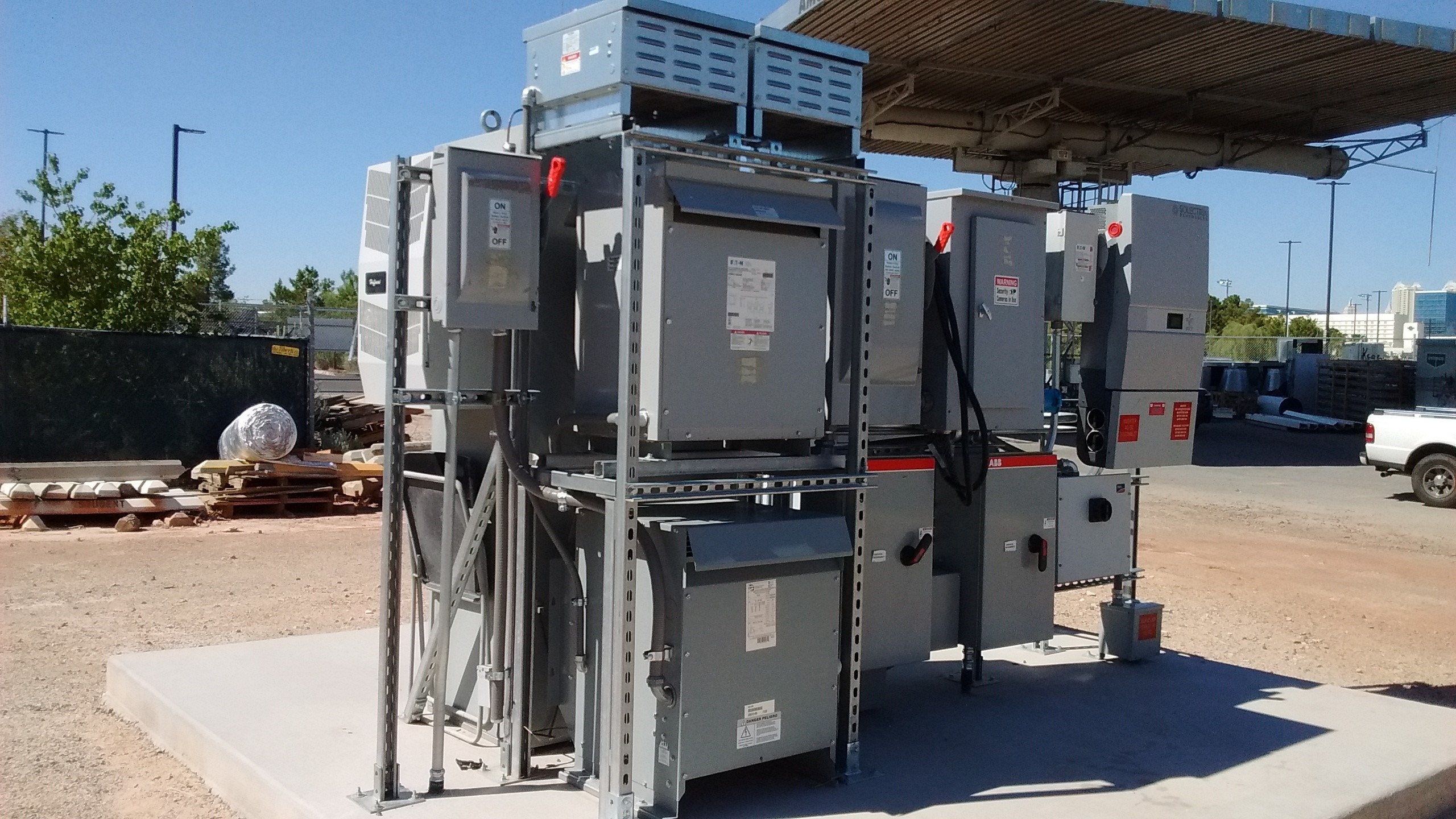 UNLV Microgrid front view
