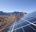 Mojave desert solar array